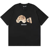 PALM ANGELS Decapitated bear T-Shirts