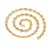 Men's Lobster Clasp Coffee Bean Necklace #CHA028