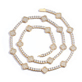 Women's Spring Buckle Zircon Necklace #CHA306