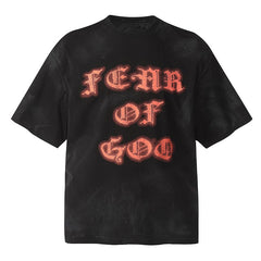 FEAR OF GOD washed short-sleeves t-shirt