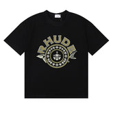 RHUDE Cotton Logo Caviar T-Shirts