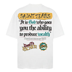 Saint Michael Graphic Printed T-Shirt