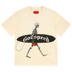 Godspeed Skeletons Surf Day T-Shirts #3025
