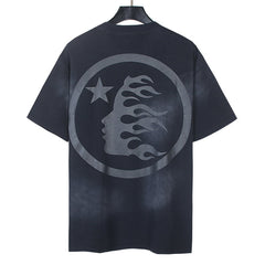 HELLSTAR Washed Old Rhinestone T-shirt