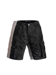 Black Cargo Shorts II