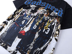 Godspeed Skeletons DreamTeam T-Shirts #1023