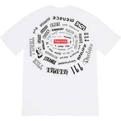 Supreme 21ss Spiral Tee