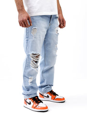 Kneeout Blue Denim Jeans