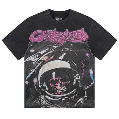 GODSPEED Skeleton Astronaut T-shirt