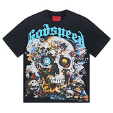 Godspeed Skeletons Rose T-Shirts #1001