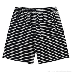RHUDE Striped Letter Embroidered Casual Shorts