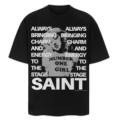 Saint Michael Graphic Printed T-Shirt