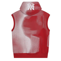 AMIRI Flock Hooded Sleeveless Sweatshirt