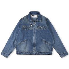 Sp5der Denim Work Jacket