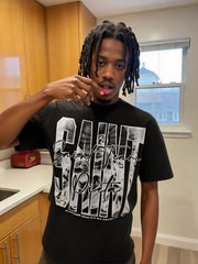 Saint Michael Graphic Printed T-Shirt