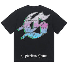 Godspeed Skeletons Pattern Printed T-Shirts #1037