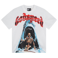 Godspeed Skeletons Pattern Printed T-Shirts #3035