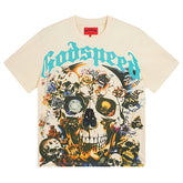 Godspeed Skeletons Rose T-Shirts #3001