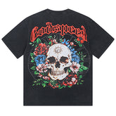 Godspeed Skeletons Rose T-Shirts #1019