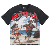 GODSPEED Skull Couple T-shirt