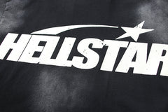 Hellstar Hell Star Washed Print Short Sleeve Tee