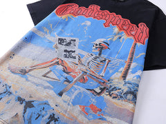 Godspeed Skeletons Cozy Beach T-Shirts #1022
