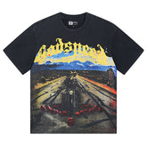 Godspeed Skeletons Knight Rose T-Shirts #1011