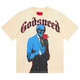 Godspeed Skeletons Pattern Printed T-Shirts #3028