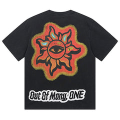 Godspeed Skeletons Pattern Printed T-Shirts #1035