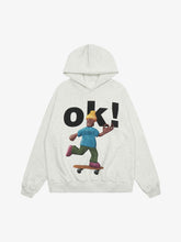 Thesupermade Skateboard Character Printed Hoodie - 2322
