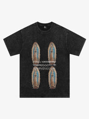 Original Virgin Mary Print T-Shirt