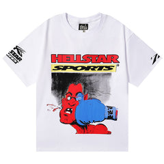Hellstar Knock-Out T-Shirt White