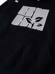 Vintage Embroidered Graphic Pattern Hoodie