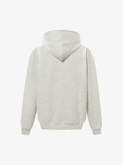 Retro 3D Flocking Embroidered Stars and Earth Hoodie