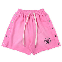 Hellstar Studios Snap Shorts Pink