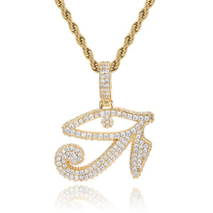 Men's Ancient Egyptian Symbol Eye Of Horus Pendant Necklace