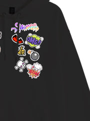 Trendy Fun Art Patterns Hoodie