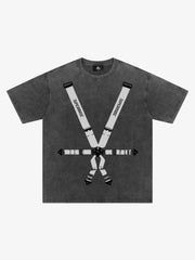 Original Racing seatbelt graphic T-shirt