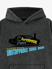 SPUERMADE Unstoppable Soul Ride Graphic Hoodie