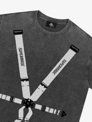 Original Racing seatbelt graphic T-shirt