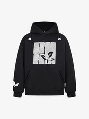 Vintage Embroidered Graphic Pattern Hoodie