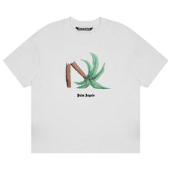 PALM ANGELS Coconut tree big logo T-Shirt