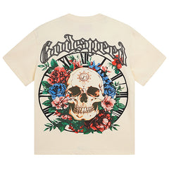Godspeed Skeletons Rose T-Shirts #3019