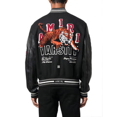 AMIRI Varsity Vintage Patch Bomber Jacket