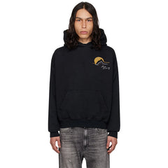 RHUDE Letter sunset print  Hoodie