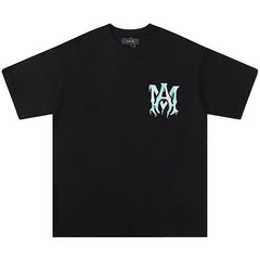 AMIRI Simple letter logo printing T-Shirts