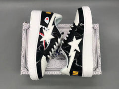 A Bathing Ape Bape Sta Low Color Block Shark Black