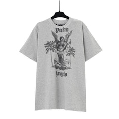Palm Angels Slogan-Print Cotton T-Shirts