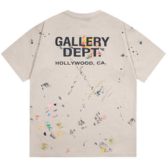 GALLERY DEPT.Boardwalk paint-splatter T-shirt