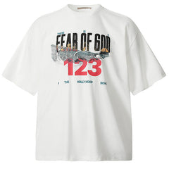FEAR OF GOD X RRR123 Fear of God Hollywood Bowl Tee